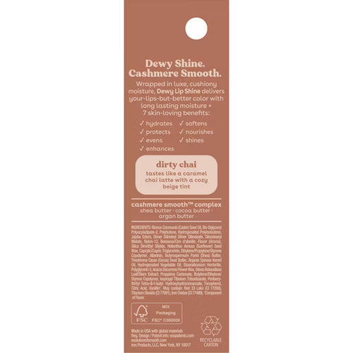 Eos Dewy Lip Shine - Dirty Chai 10ml