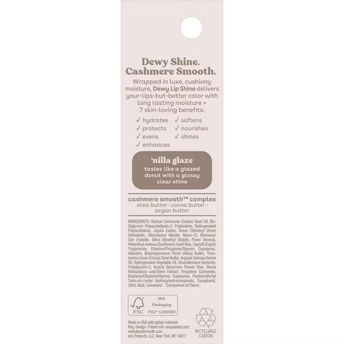 Eos Dewy Lip Shine - Nilla Glaze 10ml